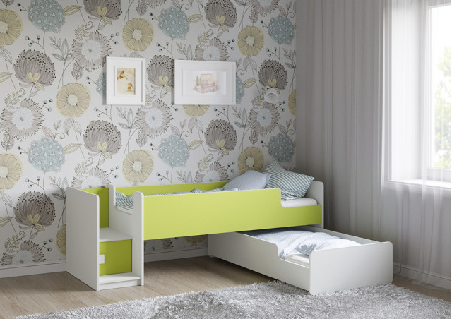 Детская выкатная кровать Легенда К302.41 в Шадринске