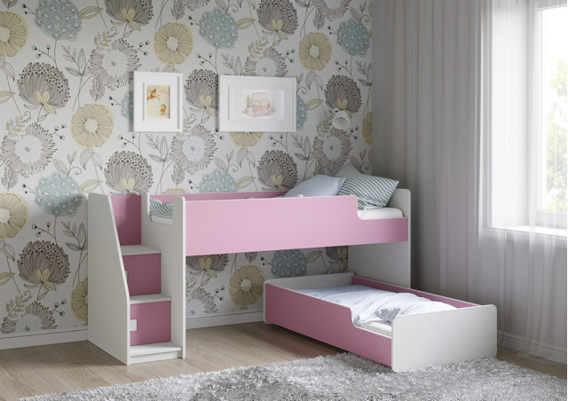 Детская выкатная кровать Легенда К402.41 в Шадринске